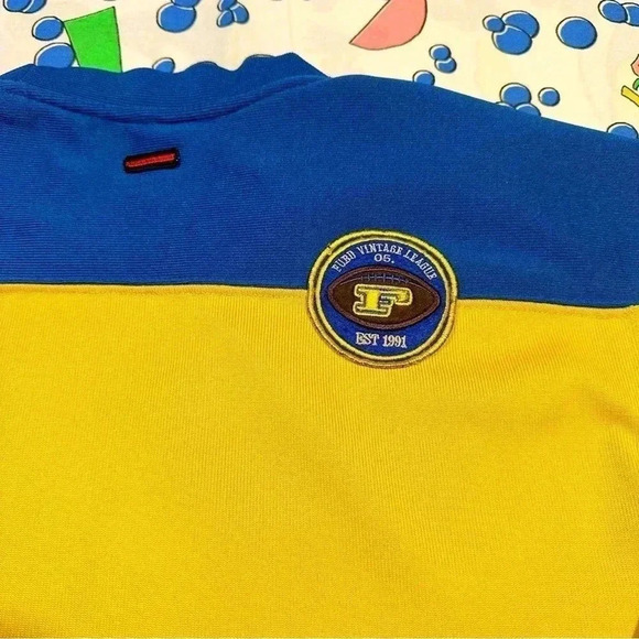 Vintage Kids FUBU Vintage League 1991 Long Sleeve Jersey Size YL (14/16) - Picture 13 of 14